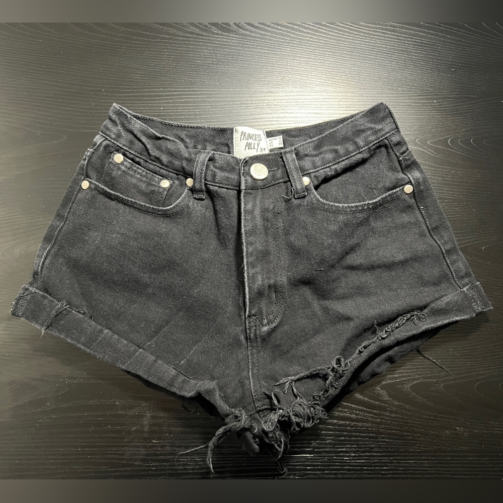 Princess Polly Black Shorts